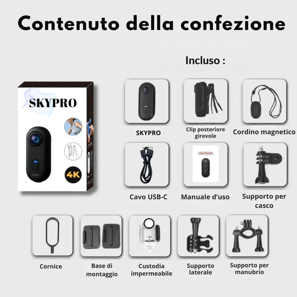 SKYPRO - Caméra POV
